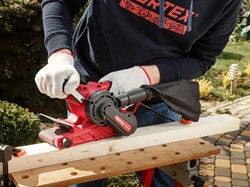 Ленточная шлифмашина Wortex SB 7611 E в кор. 1150 Вт, лента 76х533 мм, крепление к столу - фото 231719