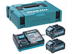 Комплект аккумулятор PSK XGT, 2x5.0Ач, DC40RA, Makpac 2 MAKITA - фото 231777