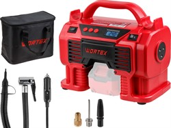 Аккум. компрессор WORTEX CTI 1810 в кор. ALL1 XLT SOLO 18 В, 11 бар, 9/360 л/мин - фото 232022