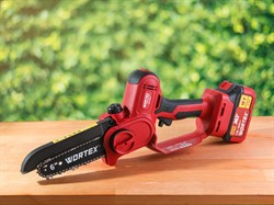 Аккум. мини-пила WORTEX CEC 2518-2 в кор. ALL1 XLT SOLO БЕСЩЕТ., 18 В, 15 см - фото 232129