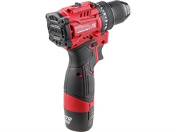 Аккум. дрель-шуруповерт WORTEX LX BD 1215-1 Li 12В, 30 Нм, 1.5 Ач акб, патрон 10 мм, бесщёт. - фото 232205
