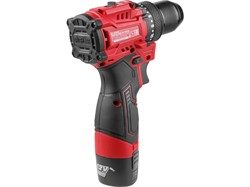 Аккум. дрель-шуруповерт WORTEX LX BD 1220 DLi 12В, 30 Нм, 2*1.5 Ач, патрон 10 мм, бесщёт. - фото 232216