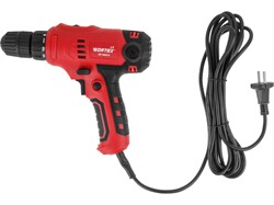 Дрель-шуруповерт WORTEX LX DR 1025 D в кор. 400 Вт, 30 Нм, 2 скор., БЗП 0.8-10 мм, 4 м шнур - фото 232242