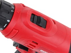 Дрель-шуруповерт WORTEX LX DR 1025 D в кор. 400 Вт, 30 Нм, 2 скор., БЗП 0.8-10 мм, 4 м шнур - фото 232245