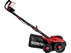 Аккум. аэратор-скарификатор WORTEX CAE 3736 ALL1 XLT SET БЕСЩЁТ.ДВИГ., 18В+18В, шир. 37 см - фото 232318