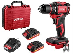 Аккум. дрель-шуруповерт WORTEX BD 2025-1 DLi в чем. ALL1 XLT БЕСЩЕТ, 18 В, 50 Н*м, 2х2 А*ч, БЗП 13 м - фото 232342
