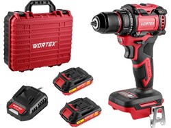 Аккум. дрель-шуруповерт WORTEX BD 2025 DLi в чем. ALL1 XLT БЕСЩЕТ, 18 В, 50 Н*м, 2х1,5 А*ч, БЗП 10 м - фото 232359