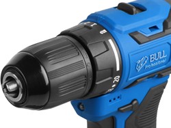Аккум. дрель-шуруповерт BULL SR 1804 Xcase XLTpro БЕСЩЕТ., Импульс., 18 В, 45 Н*м, 2х2 А*ч, з/у 2 А - фото 232369