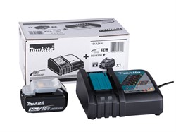 Комплект аккумулятор LXT 18.0 В BL1830B 1 шт. + зарядное устройство DC18RC MAKITA