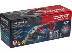 Аккум. углошлифмашина WORTEX CAG 1812-2 SE в кор. XLT SOLO БЕСЩЕТ., 18 В, 125 мм, 3000-8500 об/мин - фото 232761