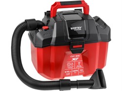 Аккум. пылесос WORTEX CVC 1815 в кор. ALL1 XLT SOLO БЕСЩЁТ., 18 В, 9-15 кПа, 10 л, строительный - фото 232797