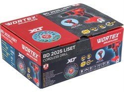 Аккум. дрель-шуруповерт WORTEX BD 2025 LiSET в кор. ALL1 XLT SOLO БЕСЩЕТ, 18 В, 55 Н*м, БЗП 10 мм - фото 232839