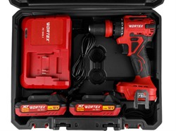 Аккум. дрель-шуруповерт WORTEX BD 2025 LiSET в чем. ALL1 XLT БЕСЩЕТ, 18 В, 55 Н*м, 2х2 А*ч, БЗП 10 м - фото 232851
