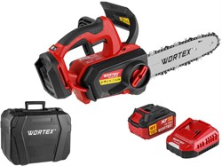 Аккум. пила цепная WORTEX CEC 2518-3 в чем. ALL1 XLT SET БЕСЩЕТ., 18 В, 25.4 см - фото 232881