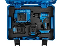 Аккум. дрель-шуруповерт BULL SR 1804 R-series Xcase XLTpro БЕСЩЕТ., Импульс., 18 В, 50 Н*м, 2х4 А*ч - фото 233001