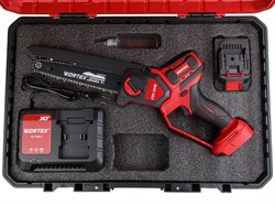 Аккум. мини-пила WORTEX CEC 2018 в чем. ALL1 XLT SET БЕСЩЕТ., 18 В, 20 см - фото 233030