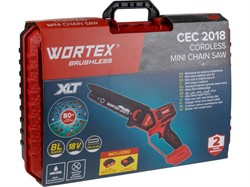 Аккум. мини-пила WORTEX CEC 2018 в чем. ALL1 XLT SET БЕСЩЕТ., 18 В, 20 см - фото 233032
