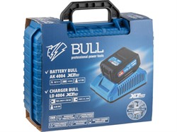 Набор аккумулятор 4 А*ч и зарядное устройство 1х4 А BULL XLTpro в чем. SET - фото 233042