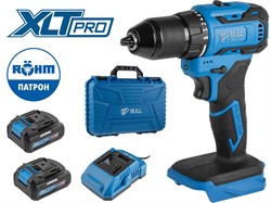 Аккум. дрель-шуруповерт BULL SR 1804 R-series в чем. XLTpro БЕСЩЕТ., Импульс., 18 В, 50 Н*м, 2х2 А*ч - фото 233056