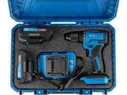 Аккум. дрель-шуруповерт BULL SR 1804 R-series в чем. XLTpro БЕСЩЕТ., Импульс., 18 В, 50 Н*м, 2х2 А*ч - фото 233067