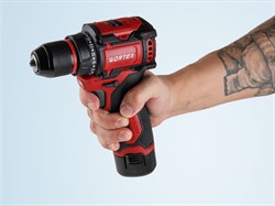 Аккум. дрель-шуруповерт WORTEX BD 1213-1 Dli в чем. 12 В, 40 Н*м, 2х2 А*ч, БЗП 10 мм - фото 233080