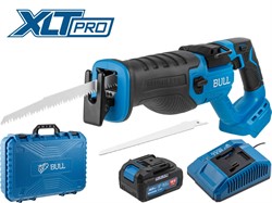 Аккум. сабельная пила BULL CSR 2118 E XLTpro, SET, БЕСЩЕТ., 18 В, дер. 210 мм, 1х4 А*ч, з/у 4 А - фото 233157