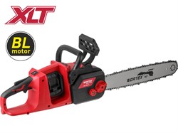 Аккум. пила цепная WORTEX CEC 3536-2 шина 40 см (16"), 3/8" LP, 1.3 мм ALL1 XLT SOLO БЕСЩЁТ, 18В+18В - фото 233171