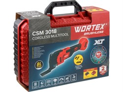 Аккум. многофункциональный инструмент (реноватор) WORTEX CSM 3018 в кор. ALL1 XLT + аксесс. SET - фото 233220