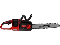 Аккум. пила цепная WORTEX CEC 4036 шина 40 см (16"), 3/8" LP, 1.1 мм XLT SOLO БЕСЩЁТ, 18В+18В - фото 233247