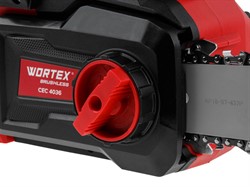 Аккум. пила цепная WORTEX CEC 4036 шина 40 см (16"), 3/8" LP, 1.1 мм XLT SOLO БЕСЩЁТ, 18В+18В - фото 233251