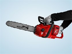 Аккум. пила цепная WORTEX CEC 4036 шина 40 см (16"), 3/8" LP, 1.1 мм XLT SET БЕСЩЁТ, 18В+18В - фото 233266