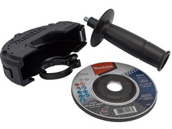 Одноручная углошлифмашина MAKITA 9558 HNR в кор. - фото 233373