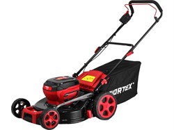 Газонокосилка аккумуляторная WORTEX CLM 4536 в кор. XLT SOLO БЕСЩЁТ.ДВИГ., 18В+18В, шир.460 мм - фото 233424