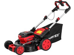 Газонокосилка аккумуляторная WORTEX CLM 4536-2 в кор. XLT SOLO БЕСЩЁТ.ДВИГ., CАМОХОД., 18В+18В - фото 233435