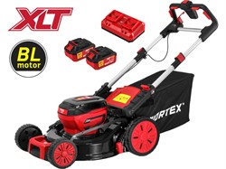 Газонокосилка аккумуляторная WORTEX CLM 4536-2 в кор. XLT SET БЕСЩЁТ.ДВИГ., САМОХОД., 18В+18В - фото 233467