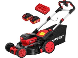 Газонокосилка аккумуляторная WORTEX CLM 4536-2 в кор. XLT SET БЕСЩЁТ.ДВИГ., САМОХОД., 18В+18В - фото 233468