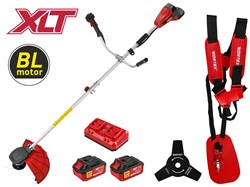 Триммер аккум. WORTEX TB 3036 AT XLT SET БЕСЩЁТ.ДВИГ., 18В+18В, шир.скаш.380/255 мм леска/нож - фото 233638