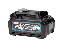 Аккумулятор MAKITA XGT BL4025 40.0 В, 2.5 А/ч, Li-Ion - фото 233716
