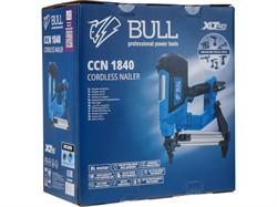 Аккум. гвоздезабивной монтажный пистолет BULL CCN 1840 в кор. XLTpro, SET, БЕСЩЕТ., 18В, 40мм, бетон - фото 233788