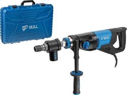 Дрель алмазного сверления BULL PCD 1520 D в чем., 2000 Вт, 150 мм, 2 скор., микроуд., сух. свер. - фото 233943