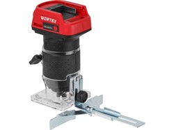 Аккум. фрезер кромочный WORTEX LX CMM 1822 в кор. XLT SOLO БЕСЩЕТ., 18 В, цанга 6/8, рег. об. - фото 234015