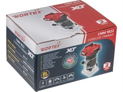 Аккум. фрезер кромочный WORTEX LX CMM 1822 в кор. XLT SOLO БЕСЩЕТ., 18 В, цанга 6/8, рег. об. - фото 234020