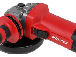Одноручная углошлифмашина WORTEX AG 1214 в кор., БЕСЩЕТ., 1400 Вт, 125 мм, 10 000 об/мин - фото 234086