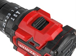 Аккум. ударная дрель-шуруповерт WORTEX BD 2030-1 Li в кор. XLT SOLO БЕСЩЕТ., 18 В, 55 Н*м - фото 234102