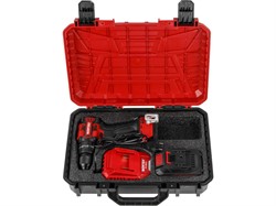 Аккум. ударная дрель-шуруповерт WORTEX BD 2030-1 Li в чем. XLT SET БЕСЩЕТ., 18 В, 55 Н*м, 1х4 А*ч - фото 234127