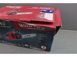 Аккум. пила цепная WORTEX CEC 3536-2 шина 40 см (16"), 3/8" LP, 1.3 мм ALL1 XLT SOLO БЕСЩЁТ, 18В+1 - фото 234290