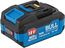 Аккумулятор BULL AK 1101 18.0 В, 21700 TABLESS, 10.0 А/ч, Li-Ion XLTpro - фото 234433