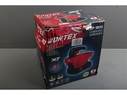 Аккум. разбрасыватель WORTEX CSP 1805 в кор. ALL1 XLT SOLO в кор. 18 В, шир. 5м, конт. 3 л. уценен - фото 234453