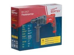 Перфоратор WORTEX RH 2427 в кор. + набор буров (700 Вт, 1.5 Дж, 2 реж., патрон SDS-plus, вес 1.5 кг) (RH242700025) - фото 234515