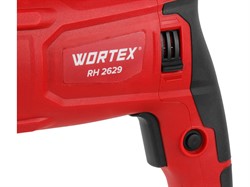 Перфоратор WORTEX RH 2629 в чем. + (2 зубила, 3 сверла) (800 Вт, 3.0 Дж, 3 реж., патрон SDS-plus, быстросъемн., БЗП в комплекте, вес 3.1 кг) (RH262901129) - фото 234524